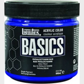 Liquitex - Basics Akrylmaling - Phthalo Blue 946 Ml