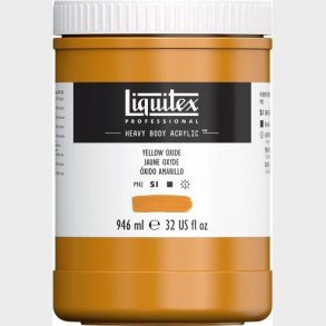 Liquitex - Basics Akrylmaling - Yellow Oxide 946 Ml