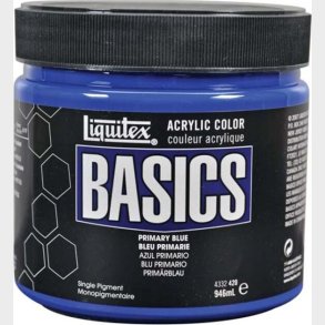 Liquitex - Basics Akrylmaling - Primary Blue 946 Ml