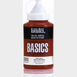 Liquitex - Basics Akrylmaling - Burnt Sienna 400 Ml
