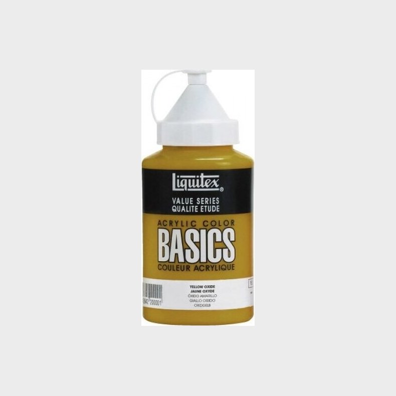 Liquitex - Basics Akrylmaling - Yellow Oxide 400 Ml