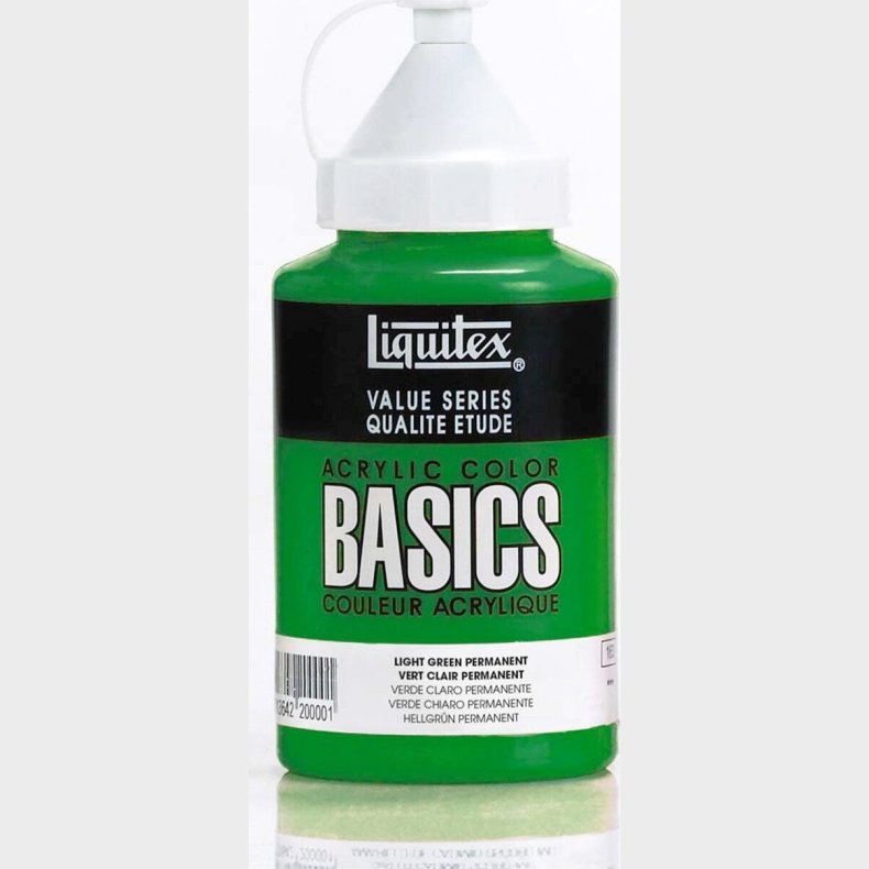 Liquitex - Basics Akrylmaling - Lysegrn 400 Ml