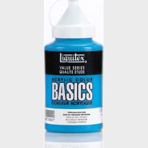 Liquitex - Basics Akrylmaling - Cerulean Blue Hue 400 Ml