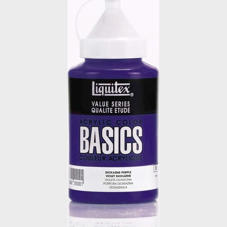 Liquitex - Basics Akrylmaling - Dioxazine Purple 400 Ml