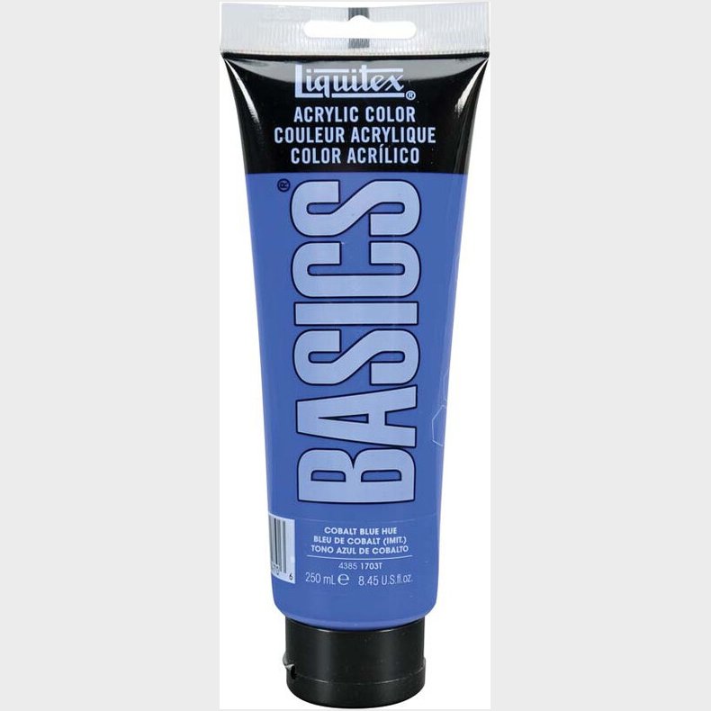 Liquitex - Basics Akrylmaling - Cobalt Blue Hue 250 Ml