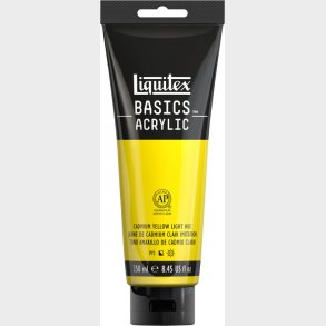 Liquitex - Basics Akrylmaling - Cadmium Yellow Light Hue 250 Ml