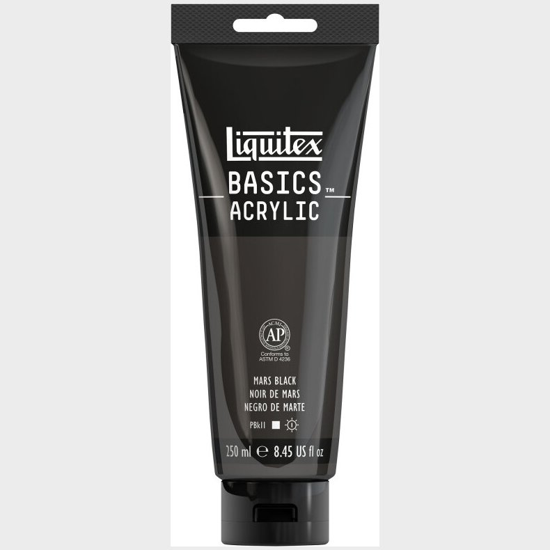 Liquitex - Basics Akrylmaling - Mars Black 250 Ml