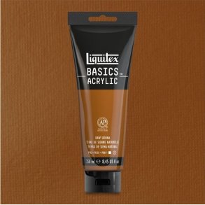 Liquitex - Basics Akrylmaling - Raw Sienna 250 Ml