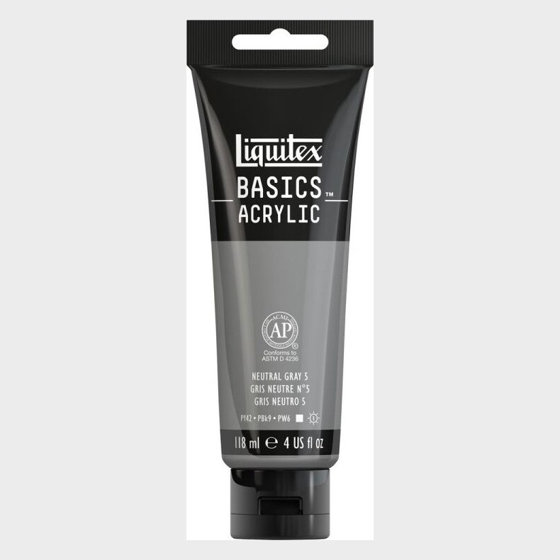 Liquitex - Basics Akrylmaling - Neutral Gr 250 Ml