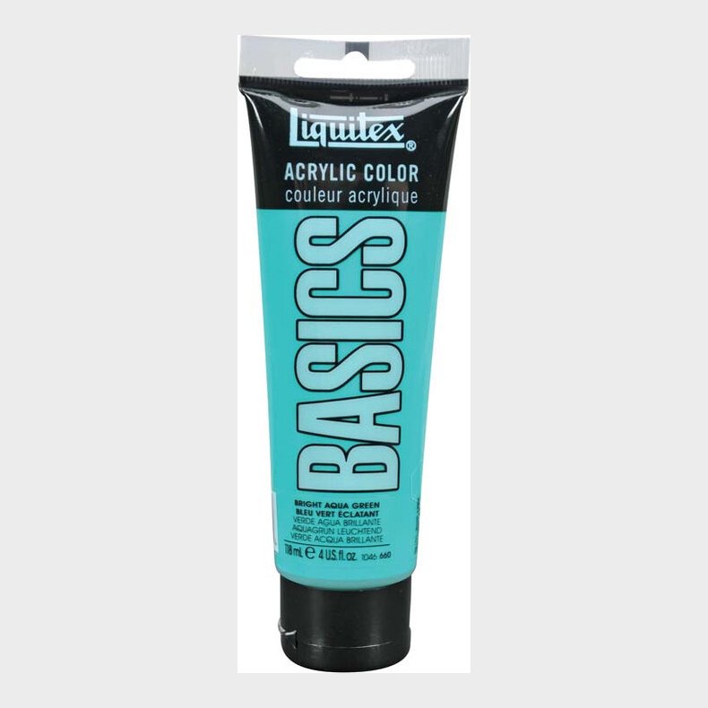 Liquitex - Basics Akrylmaling - Bright Aqua Green 250 Ml