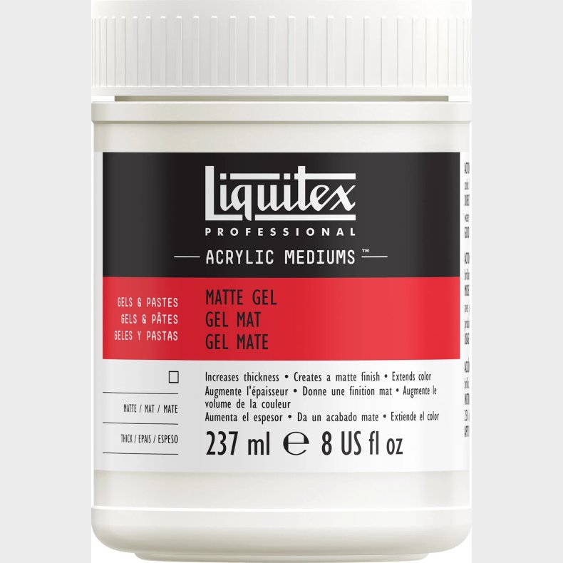 Liquitex - Matte Gel Medium 237 Ml