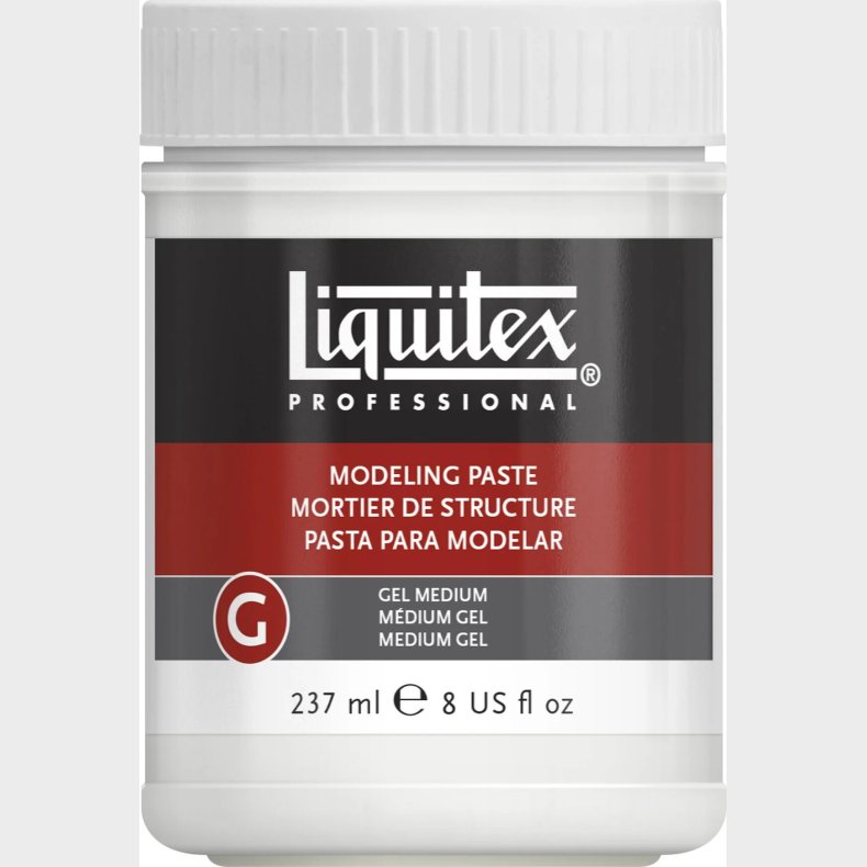 Liquitex - Modeling Paste - Modelleringspasta Akryl Medium 237 Ml