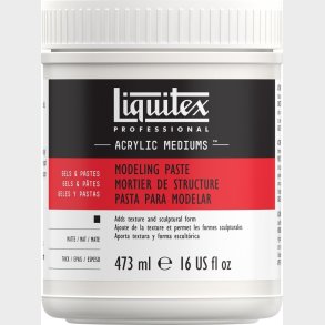 Liquitex - Modeling Paste - Modelleringspasta Akryl Medium 473 Ml