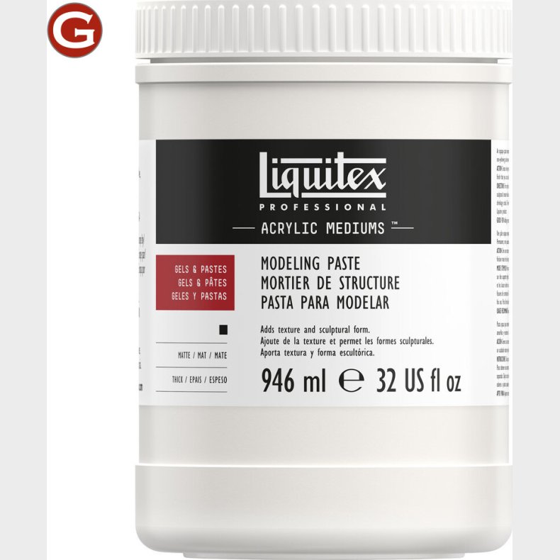 Liquitex - Modeling Paste - Modelleringspasta 946 Ml