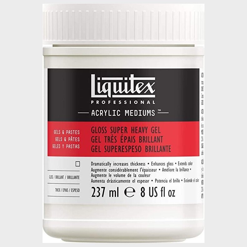 Liquitex - Gloss Super Heavy Gel Medium 237 Ml