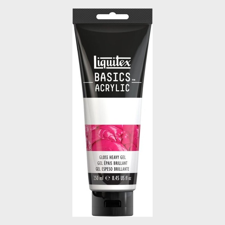 Liquitex - Gloss Heavy Gel - Klar Gel Medium 200 Ml