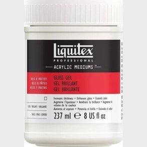Liquitex - Gloss Gel - Klar Gel Medium 200 Ml