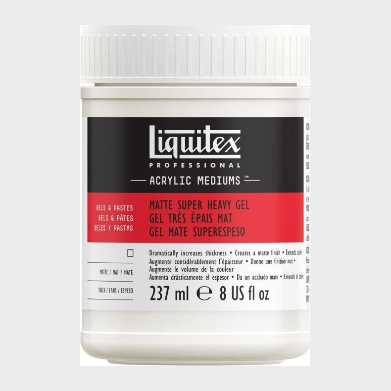 Liquitex - Basics Matte Gel Medium 200 Ml