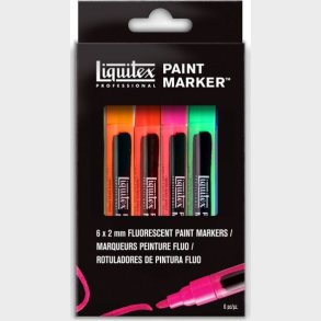 Liquitex - Paint Marker Tusser - 6 Farver