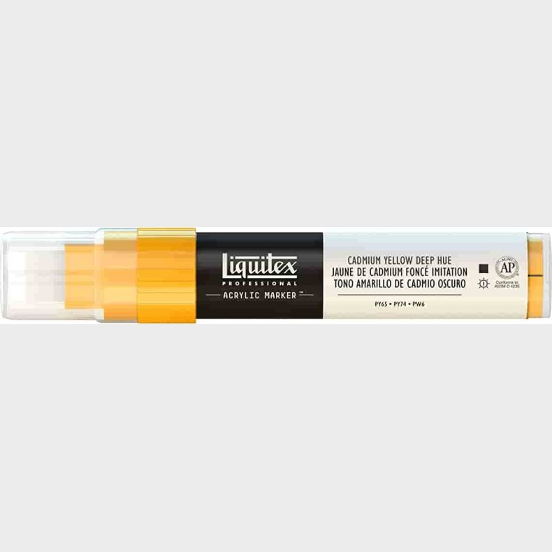 Liquitex - Paint Marker Wide Tusch - Cadmium Yellow Deep Hue