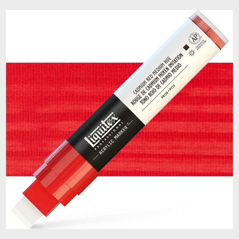 Liquitex - Paint Marker Wide Tusch - Cadmium Red Medium Hue