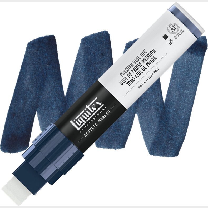 Liquitex - Paint Marker Wide Tusch - Prussian Blue Hue