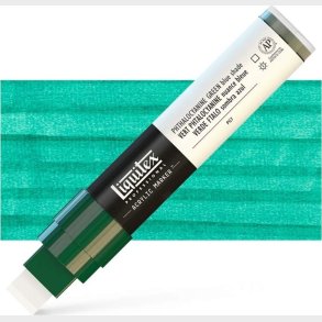 Liquitex - Paint Marker Wide Tusch - Phthalocyanin Green - Blue Shade