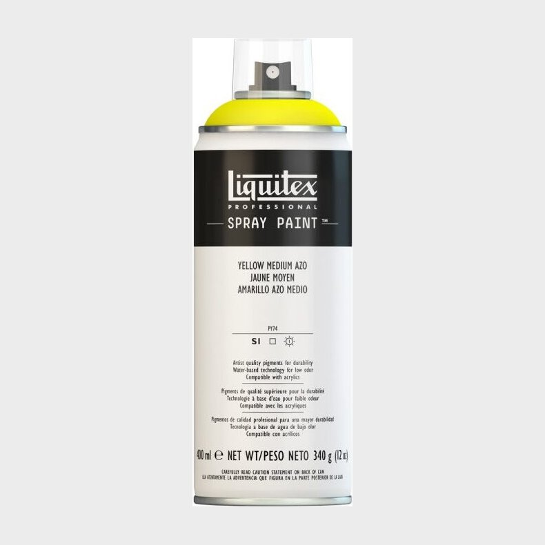 Liquitex - Spraymaling - Yellow Medium Azo 400 Ml