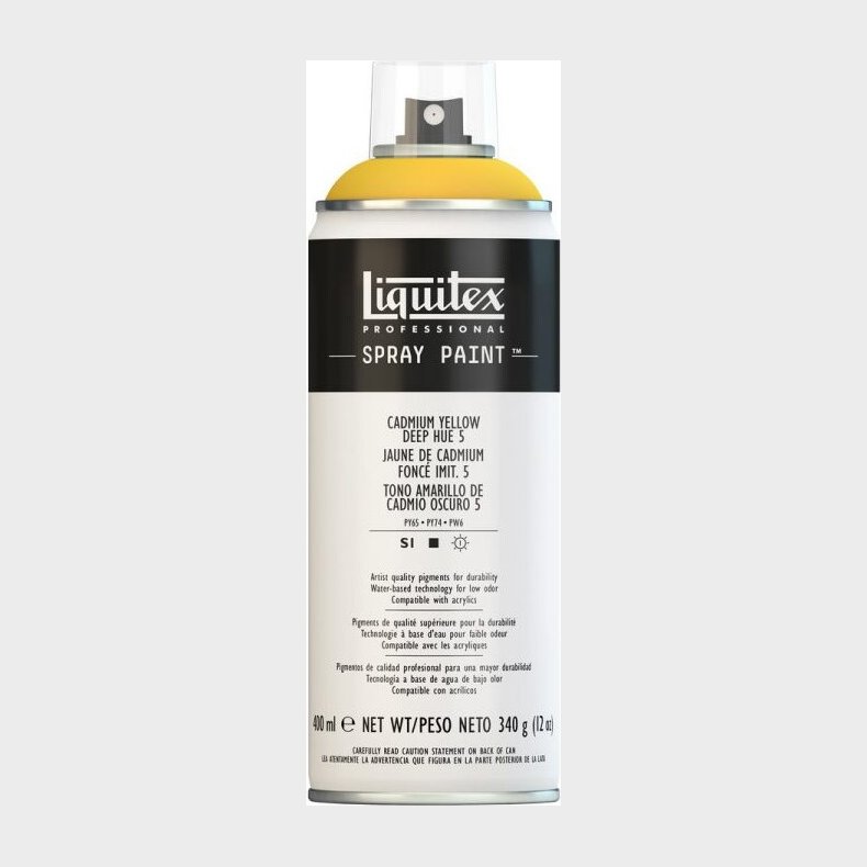 Liquitex - Spraymaling - Cadmium Yellow Deep Hue 5 400 Ml