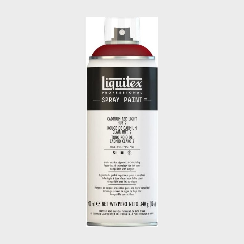 Liquitex - Spraymaling - Cadmium Red Light Hue 2 400 Ml