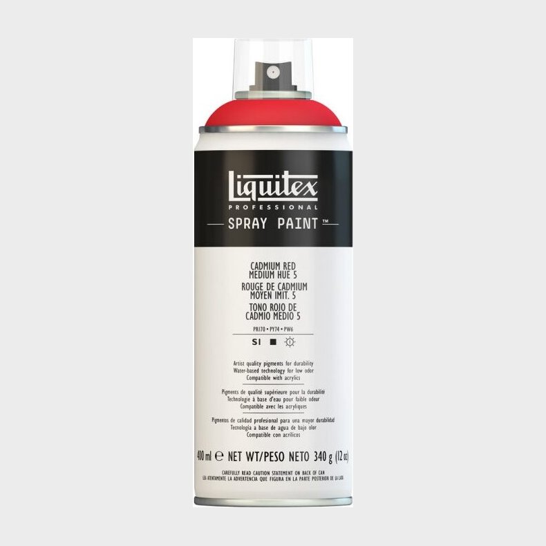 Liquitex - Spraymaling - Cadmium Red Medium Hue 5 400 Ml