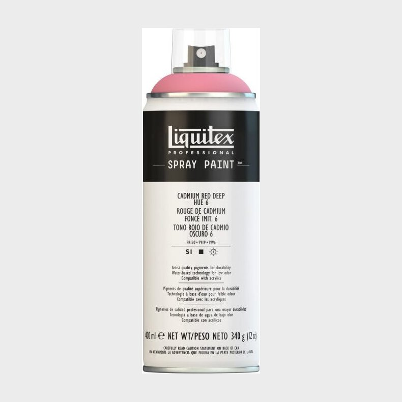 Liquitex - Spraymaling - Cadmium Red Deep Hue 6 400 Ml