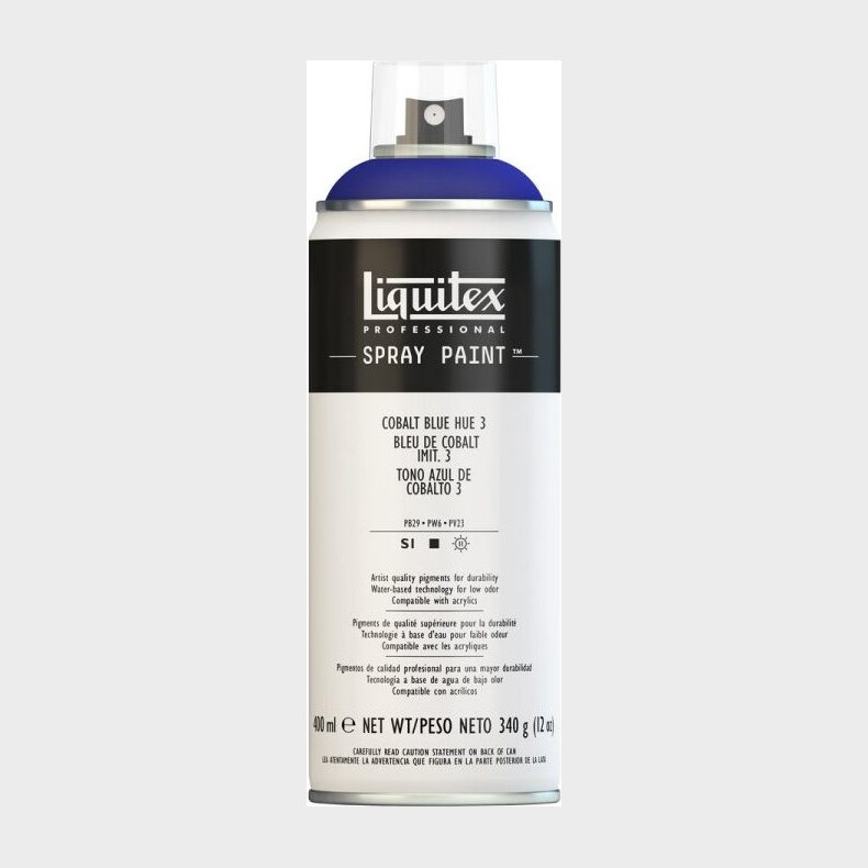 Liquitex - Spraymaling - Cobalt Blue Hue 3 400 Ml