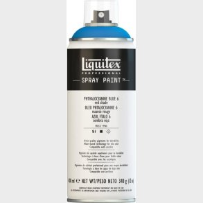 Liquitex - Spraymaling - Phthalo Blue 6 - Red Shade 400 Ml