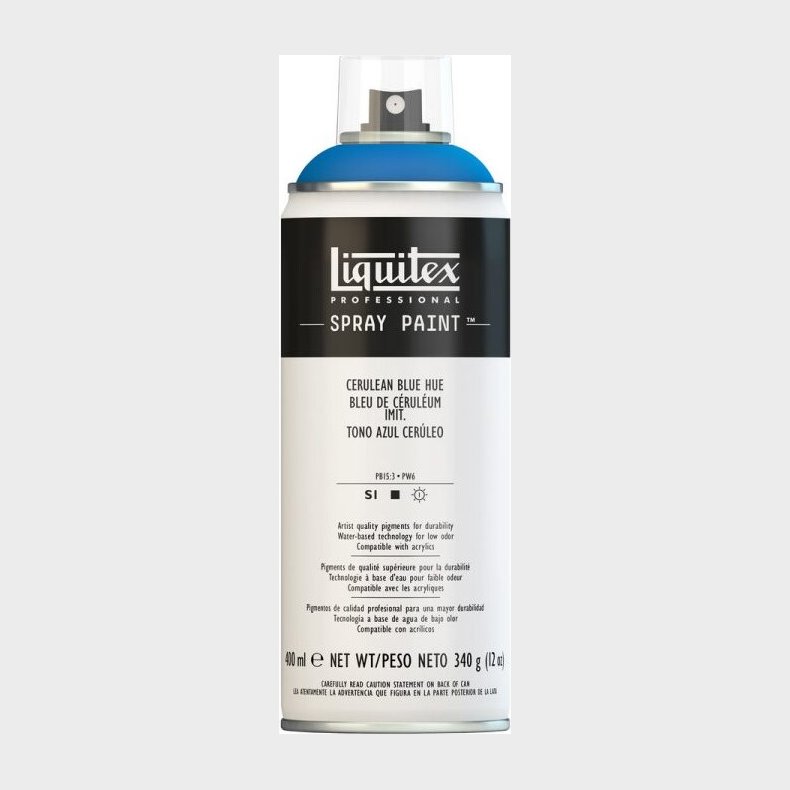 Liquitex - Spraymaling - Cerulean Blue Hue 400 Ml