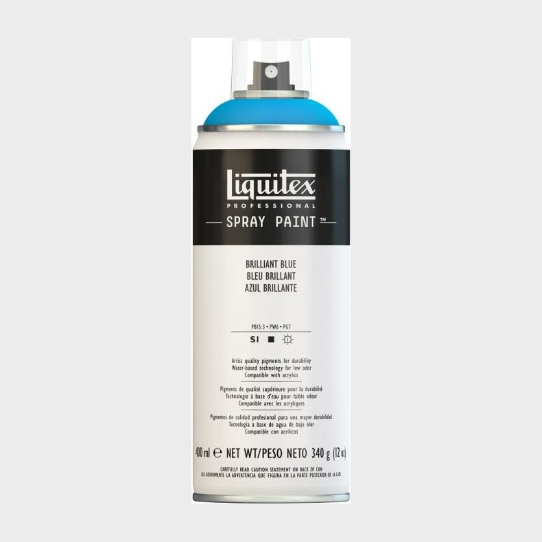 Liquitex - Spraymaling - Brilliant Blue 400 Ml