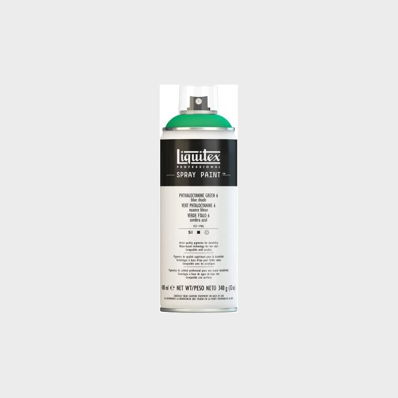 Liquitex - Spraymaling - Phthalo Green 6 - Blue Shade 400 Ml