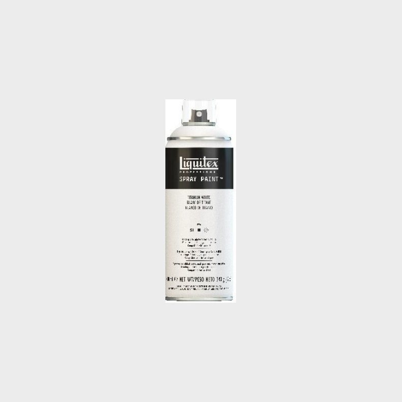 Liquitex - Spraymaling - Titanium White 400 Ml