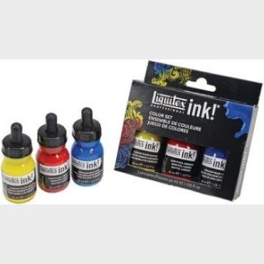 Liquitex - Acrylic Ink - Akryl Blk - Color Set 3-pak