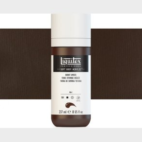 Liquitex - Soft Body Akrylmaling - Burnt Umber 237 Ml