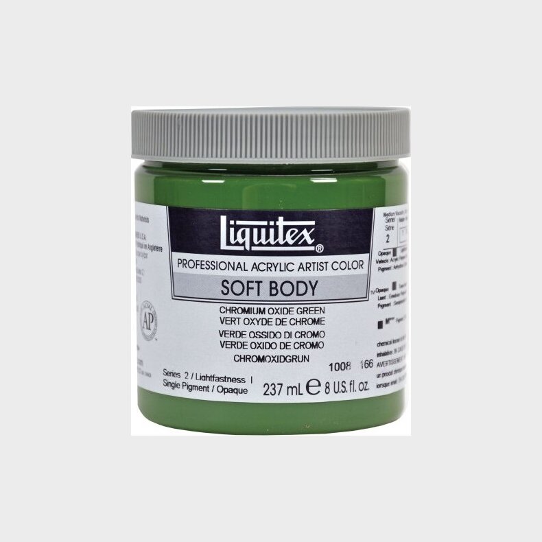 Liquitex - Akrylmaling - Soft Body - Chromium Oxide Green 237 Ml