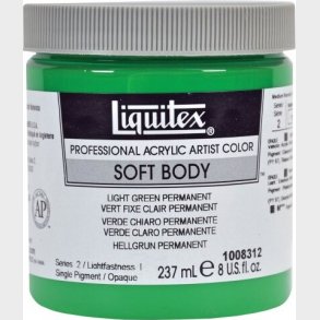 Liquitex - Soft Body Akrylmaling - Lysegrn 237 Ml