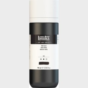 Liquitex - Akrylmaling - Soft Body - Ivory Black 946 Ml