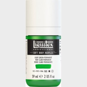 Liquitex - Akrylmaling - Soft Body - Light Green Permanent 946 Ml