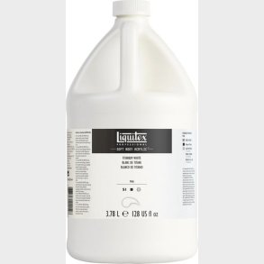 Liquitex - Akrylmaling - Soft Body - Titanium White 3,79 L