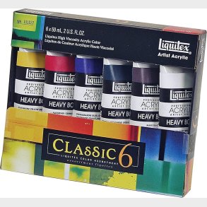 Liquitex - Akrylmaling St - Heavy Body Classic 6 - 6x59 Ml