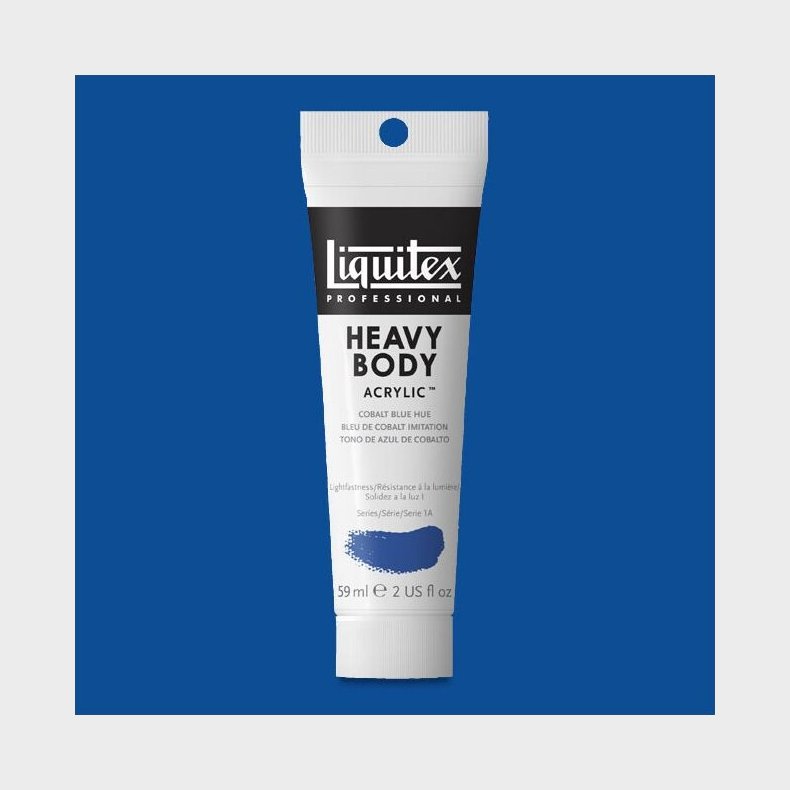 Liquitex - Akrylmaling - Heavy Body - Cobalt Blue 138 Ml