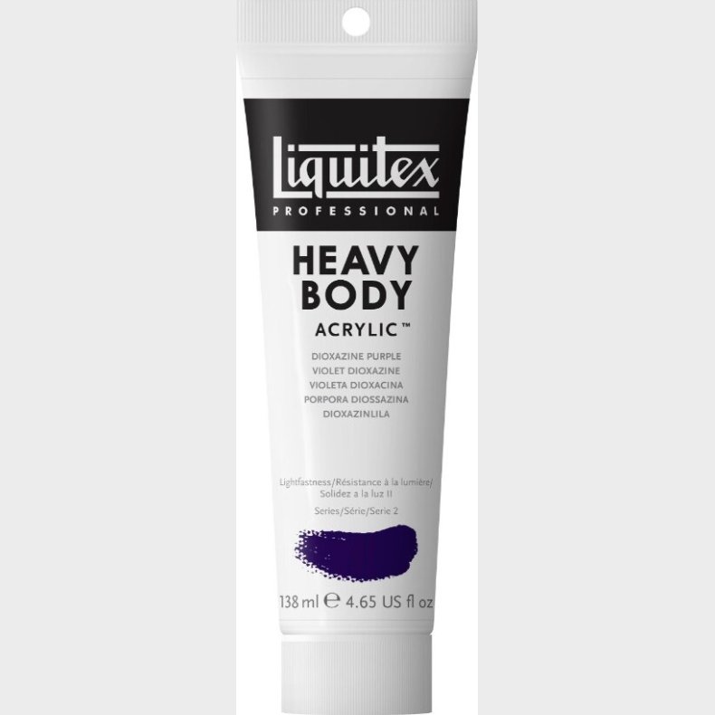 Liquitex - Akrylmaling - Heavy Body - Dioxazine Purple 138 Ml