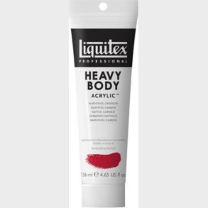 Liquitex - Heavy Body Akrylmaling - Naphtol Crimson 138 Ml