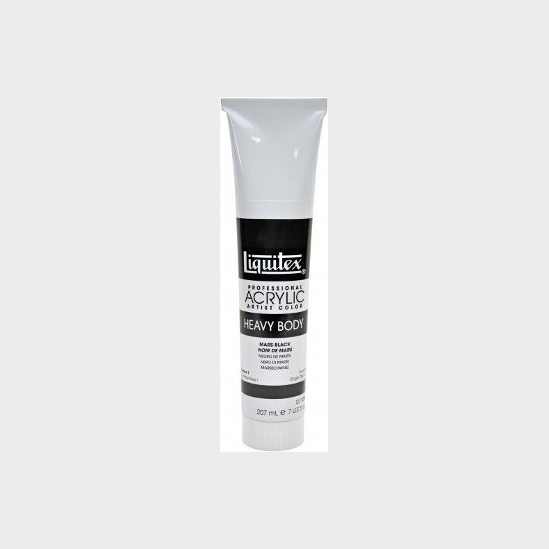 Liquitex - Akrylmaling - Heavy Body - Ivory Black 200 Ml